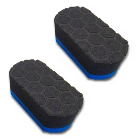 Sponges for polishing car tires