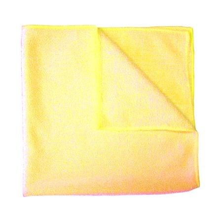 Pano amarelo de microfibra de carroçaria 40x40 cm.