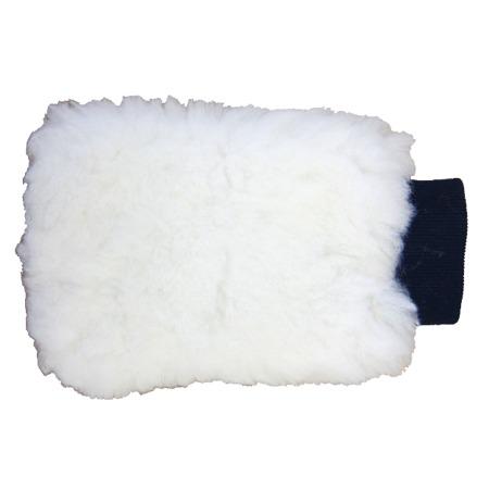 Wool car wash mitt